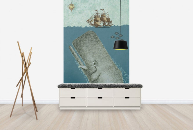 PHOTOWALL / Whale and Ship (e29861)