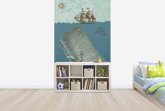 PHOTOWALL / Whale and Ship (e29861)