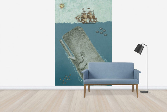 PHOTOWALL / Whale and Ship (e29861)