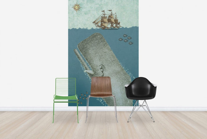 PHOTOWALL / Whale and Ship (e29861)