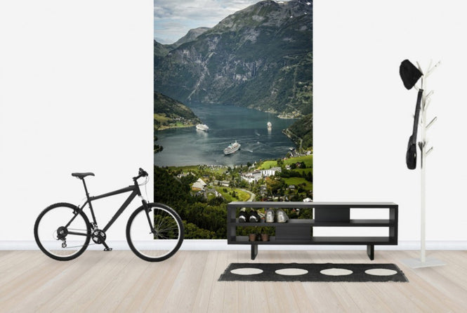 PHOTOWALL / Boats in Geirangerfjord, Norway (e29911)
