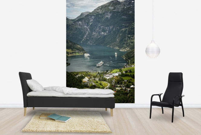 PHOTOWALL / Boats in Geirangerfjord, Norway (e29911)