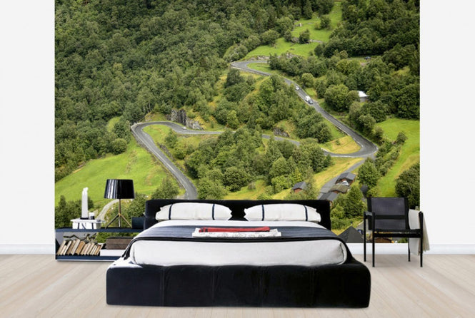 PHOTOWALL / Ornevegen in Geiranger, Norway(e29912)
