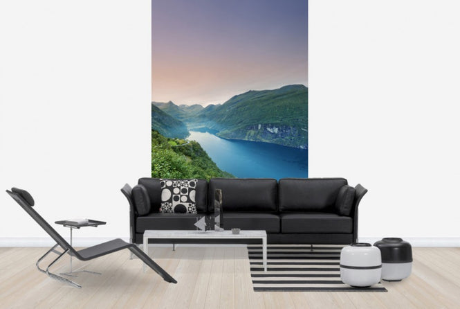 PHOTOWALL / Purple Sky over Geirangerfjord,Norway (e29921)