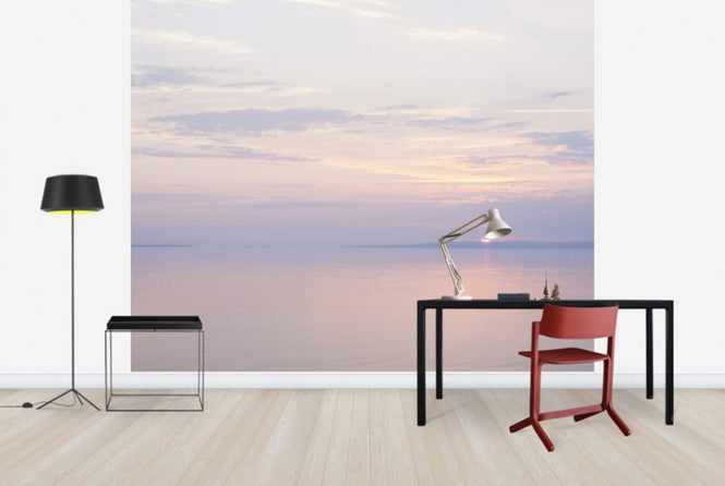 PHOTOWALL / Light Pink Sea (e29947)