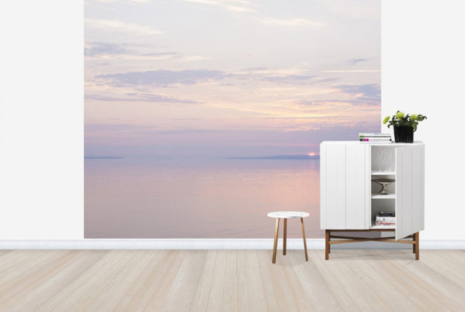 PHOTOWALL / Light Pink Sea (e29947)
