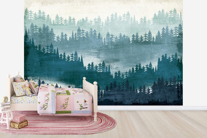 PHOTOWALL / Mountainscape Blue (e25874)