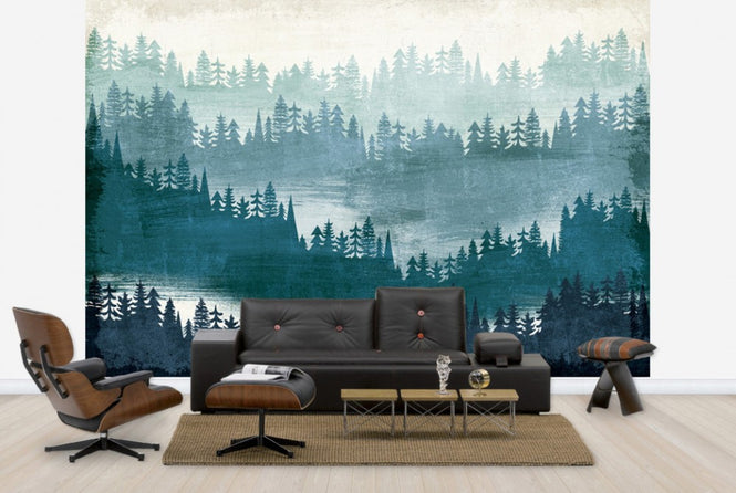 PHOTOWALL / Mountainscape Blue (e25874)