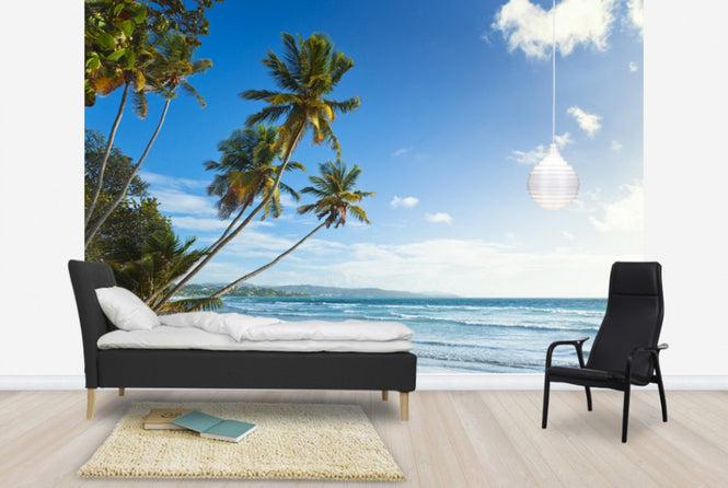PHOTOWALL / Palms and Beach, Trinidad and Tobago (e29993)