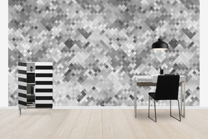 PHOTOWALL / Tile Grey (e30122)