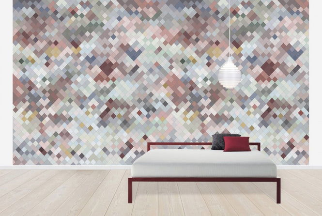 PHOTOWALL / Tile Pink (e30124)