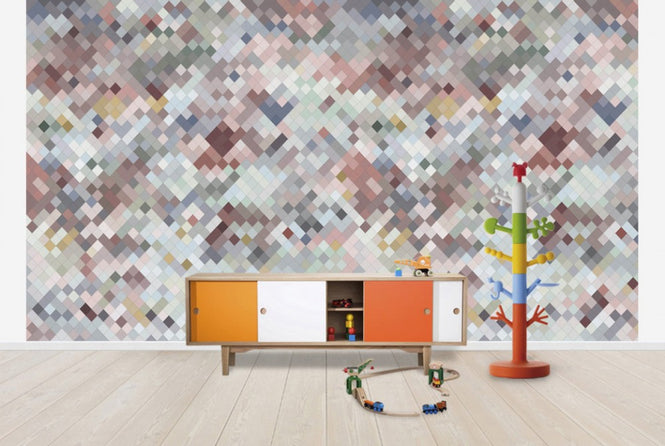 PHOTOWALL / Tile Pink (e30124)