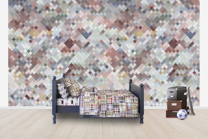 PHOTOWALL / Tile Pink (e30124)
