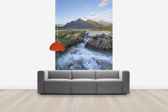 PHOTOWALL / Stream in Sarek National Park, Sweden (e40430)