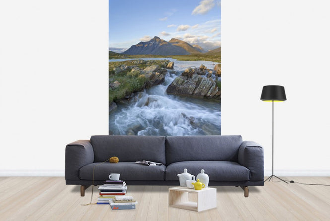 PHOTOWALL / Stream in Sarek National Park, Sweden (e40430)
