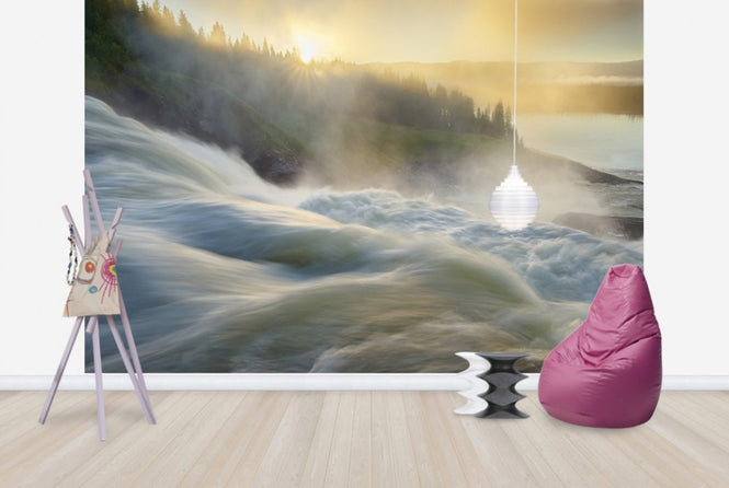 PHOTOWALL / Jamtland River at Dawn, Sweden (e40437)