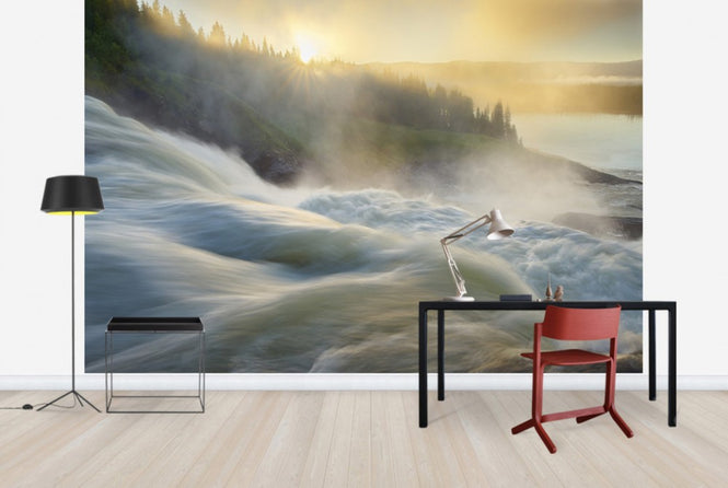 PHOTOWALL / Jamtland River at Dawn, Sweden (e40437)