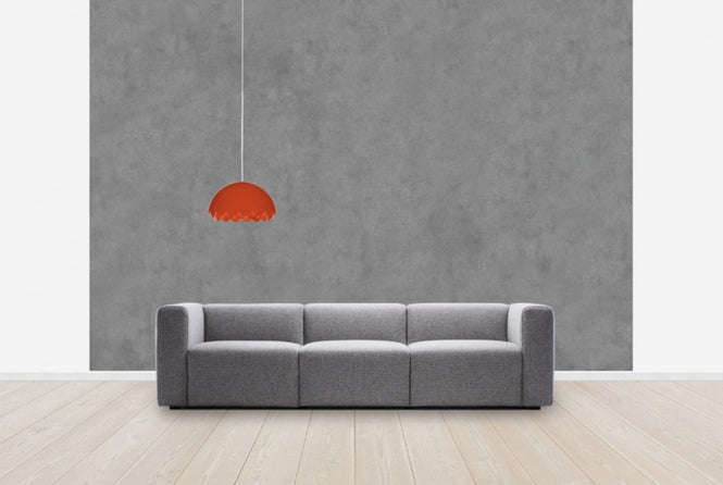 PHOTOWALL / Smooth Grey Concrete Wall (e30245)