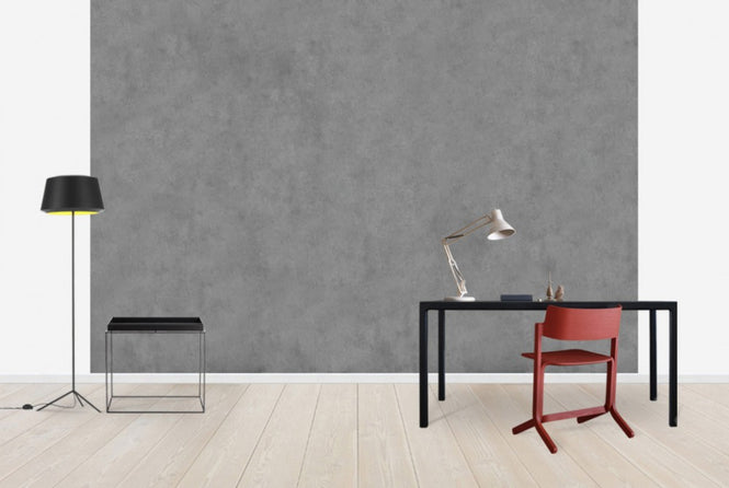 PHOTOWALL / Smooth Grey Concrete Wall (e30245)