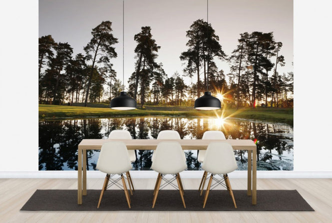 PHOTOWALL / Sunrise over Drottningholm, Sweden (e40559)