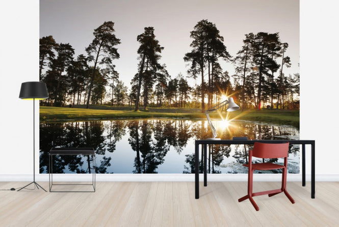 PHOTOWALL / Sunrise over Drottningholm, Sweden (e40559)