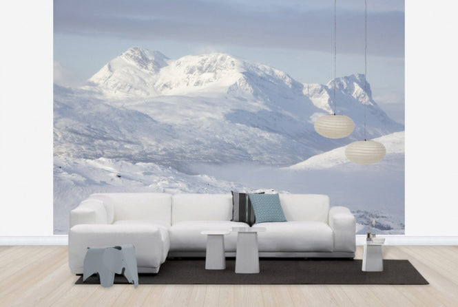 PHOTOWALL / Snowy Mountains in Lappland, Sweden (e40523)