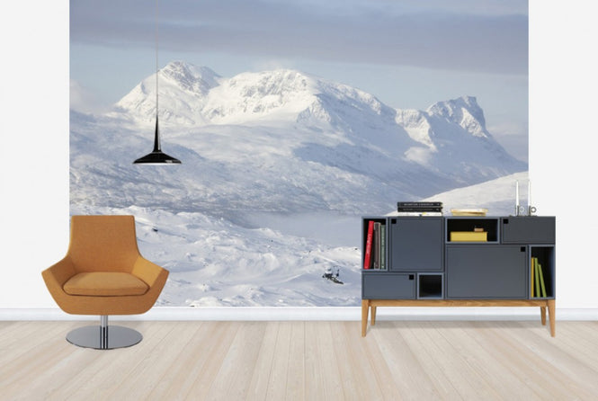 PHOTOWALL / Snowy Mountains in Lappland, Sweden (e40523)