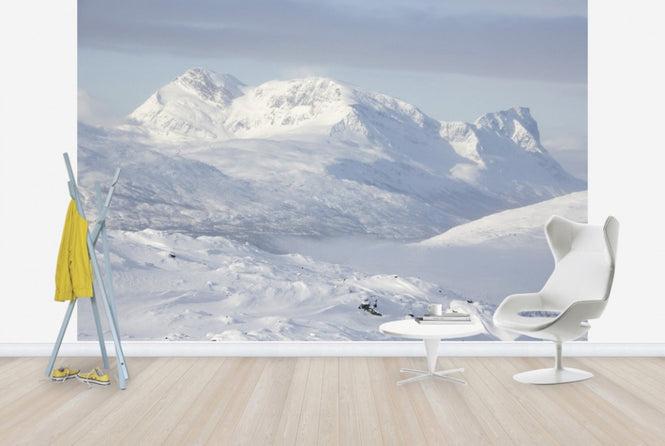 PHOTOWALL / Snowy Mountains in Lappland, Sweden (e40523)