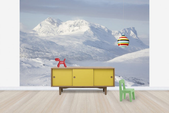 PHOTOWALL / Snowy Mountains in Lappland, Sweden (e40523)
