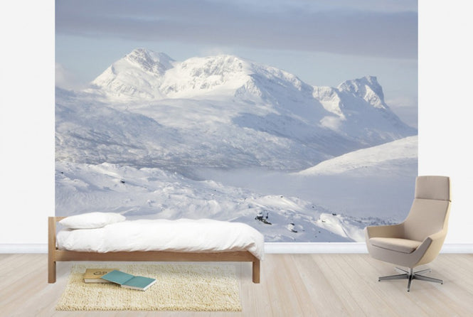 PHOTOWALL / Snowy Mountains in Lappland, Sweden (e40523)