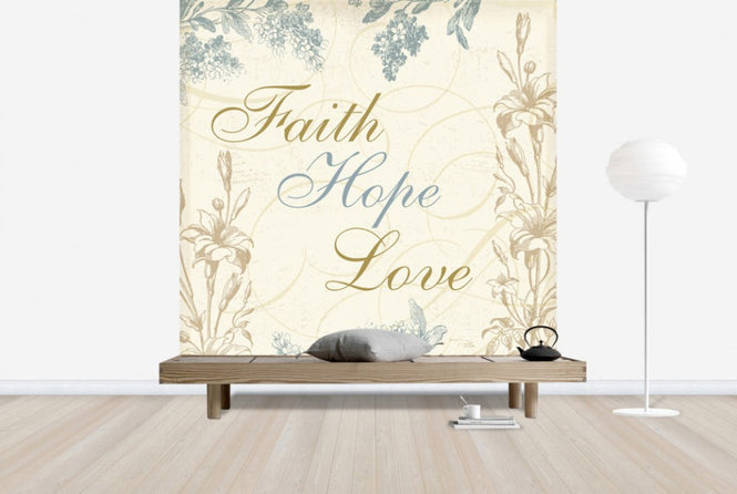 PHOTOWALL / Faith Hope Love (e30339)