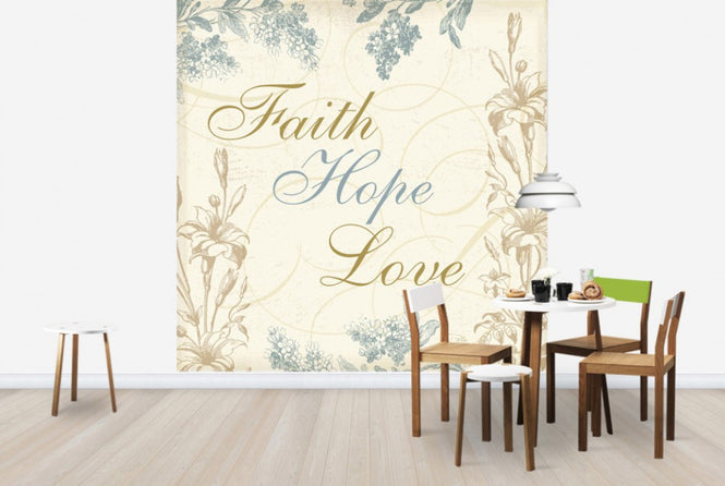 PHOTOWALL / Faith Hope Love (e30339)