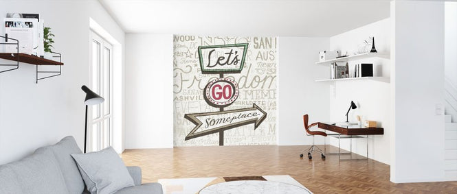 PHOTOWALL / Road Trip - Lets Go (e30360)