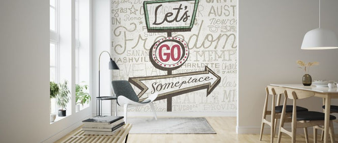 PHOTOWALL / Road Trip - Lets Go (e30360)