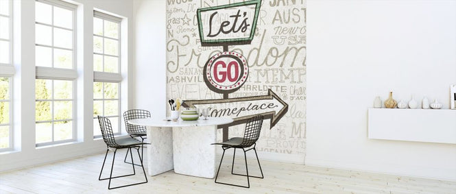 PHOTOWALL / Road Trip - Lets Go (e30360)