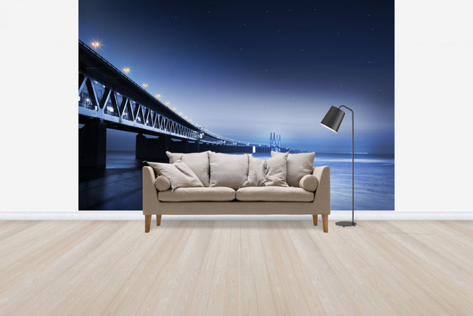 PHOTOWALL / Oresund Bridge at Night (e40579)