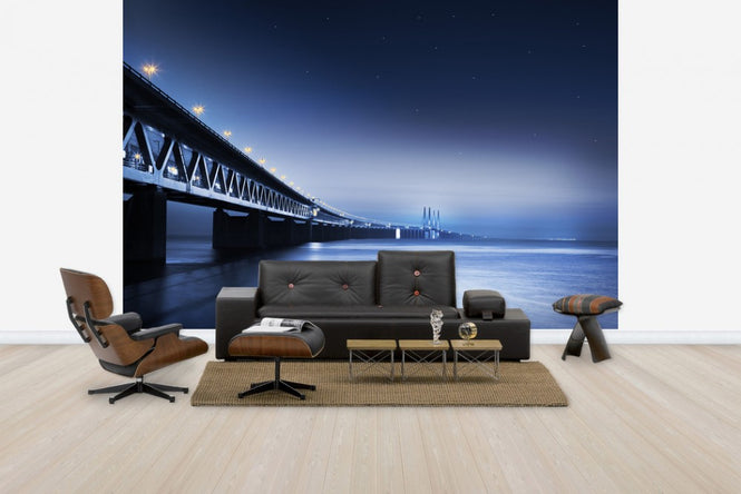 PHOTOWALL / Oresund Bridge at Night (e40579)