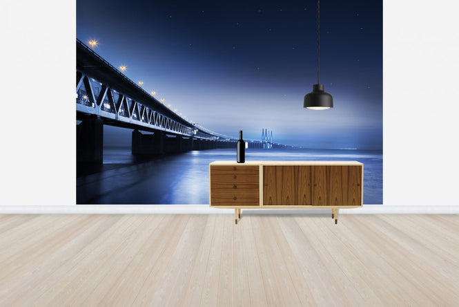 PHOTOWALL / Oresund Bridge at Night (e40579)