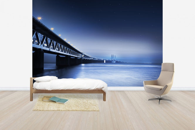 PHOTOWALL / Oresund Bridge at Night (e40579)