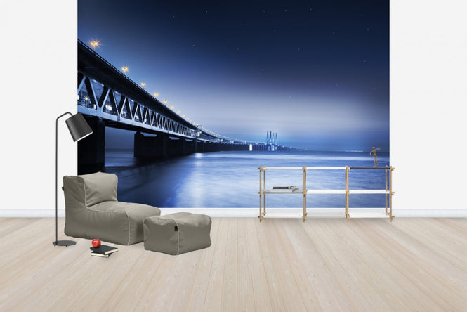 PHOTOWALL / Oresund Bridge at Night (e40579)