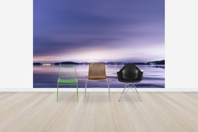 PHOTOWALL / Purple Evening (e40586)