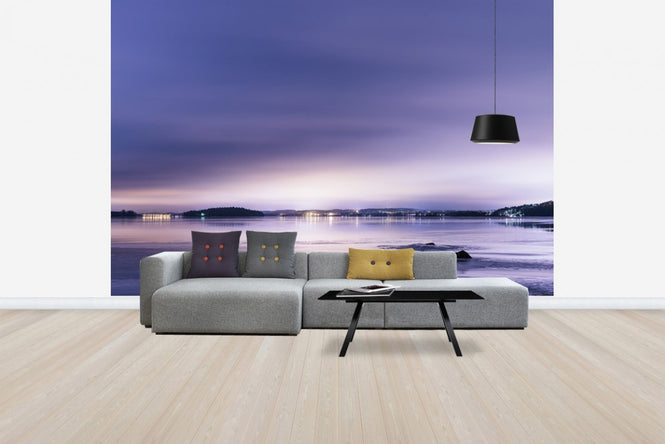 PHOTOWALL / Purple Evening (e40586)