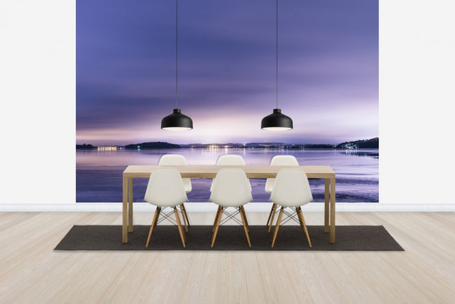 PHOTOWALL / Purple Evening (e40586)