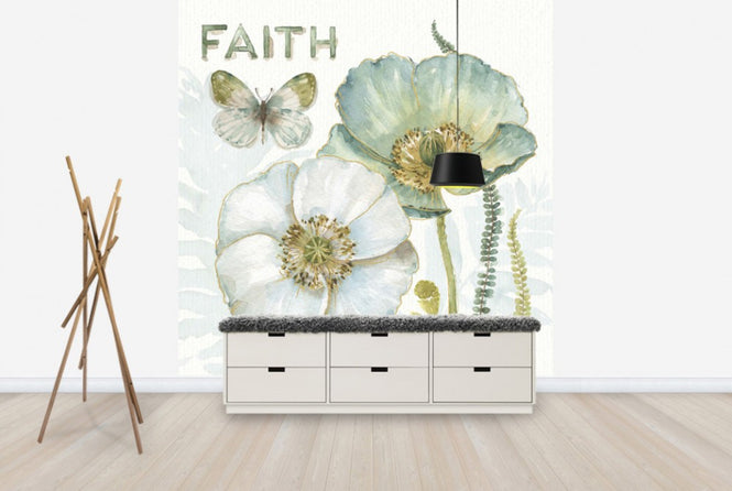PHOTOWALL / My Greenhouse Flowers - Faith (e30388)