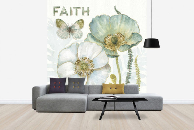 PHOTOWALL / My Greenhouse Flowers - Faith (e30388)