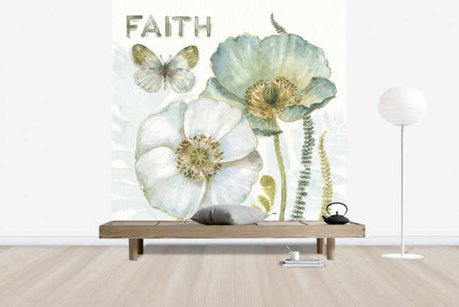 PHOTOWALL / My Greenhouse Flowers - Faith (e30388)