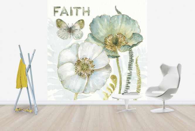 PHOTOWALL / My Greenhouse Flowers - Faith (e30388)