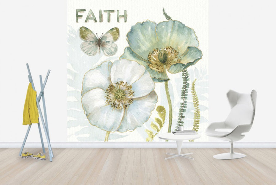PHOTOWALL / My Greenhouse Flowers - Faith (e30388)