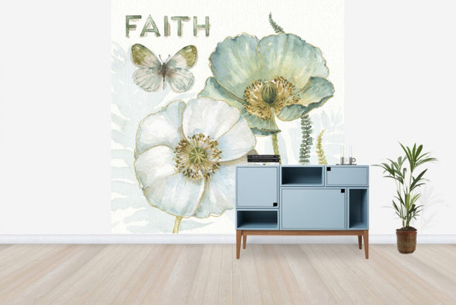 PHOTOWALL / My Greenhouse Flowers - Faith (e30388)