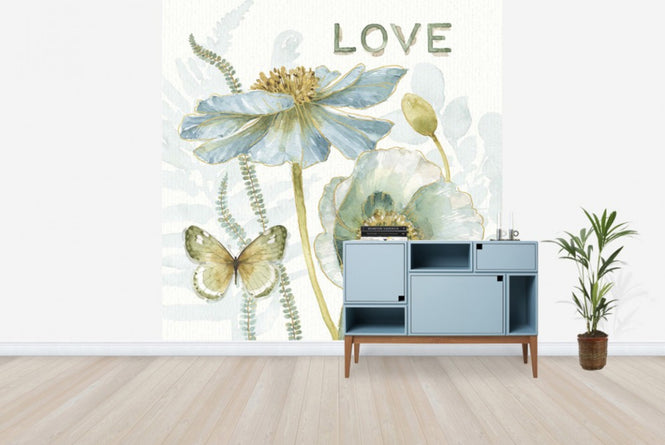 PHOTOWALL / My Greenhouse Flowers - Love (e30390)